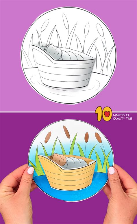 Crafting a Mini Moses: How to Make a Delightful Moses in a Basket Project